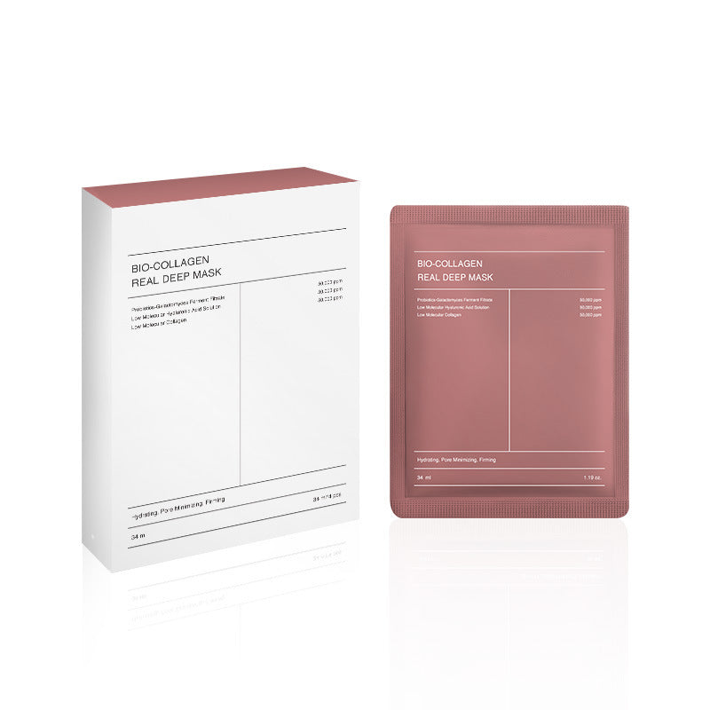 BIODANCE Bio-Collagen Real Deep Mask – 4-Pack Hydrogel Face Masks for Hydration, Firming & Pore Care