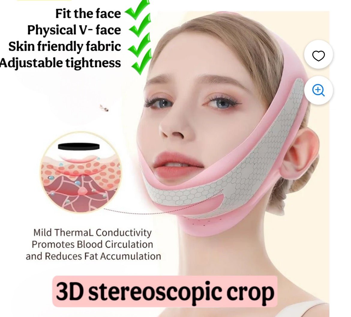 Graphene V - Line Mask Chin Up Mask V Shaped Face Mask Chin strap for sleeping - Sherryi