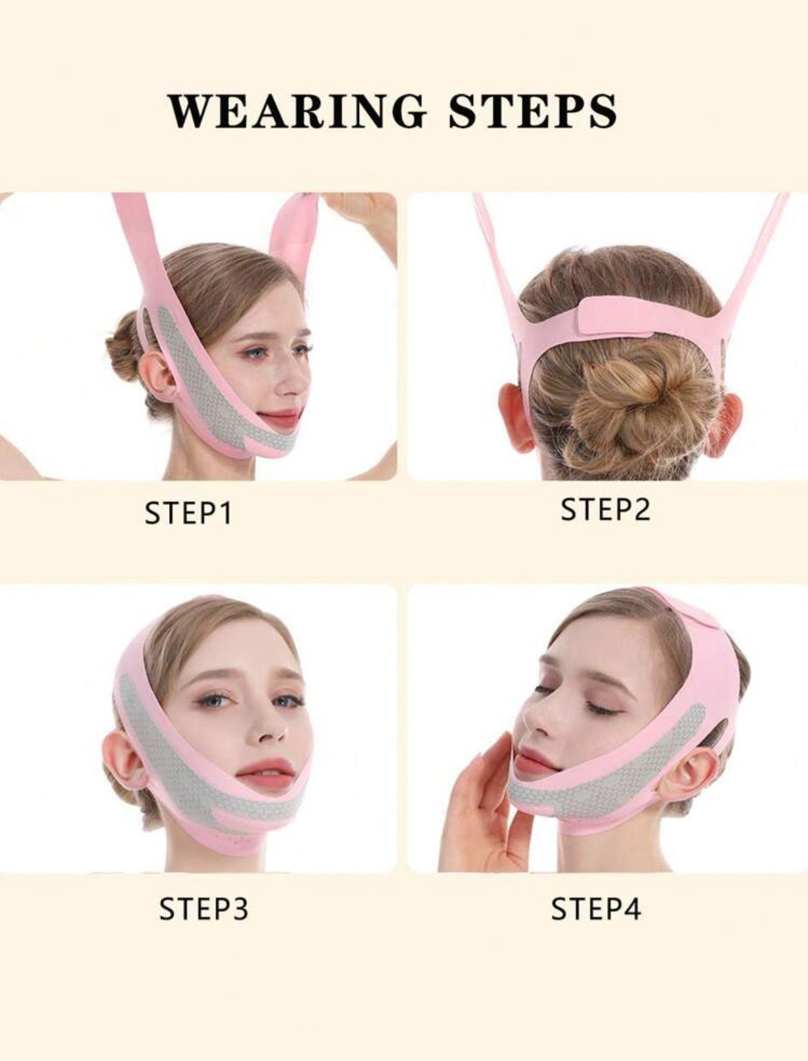 Graphene V - Line Mask Chin Up Mask V Shaped Face Mask Chin strap for sleeping - Sherryi
