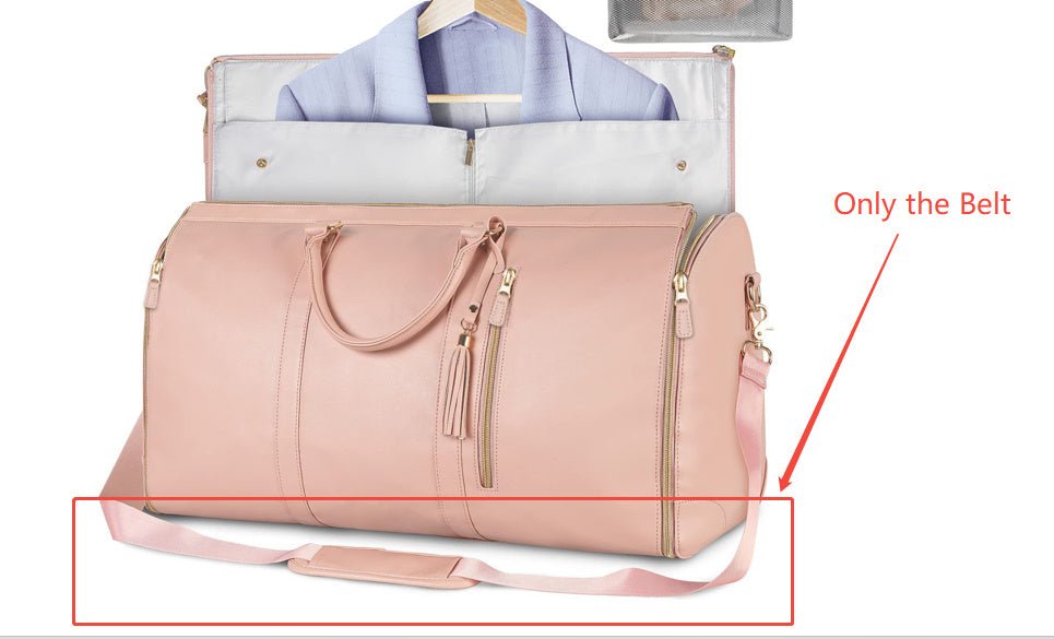 Large Capacity Travel Duffle Bag Women's Handbag Folding Suit Bag Waterproof Clothes Totes - Sherryi