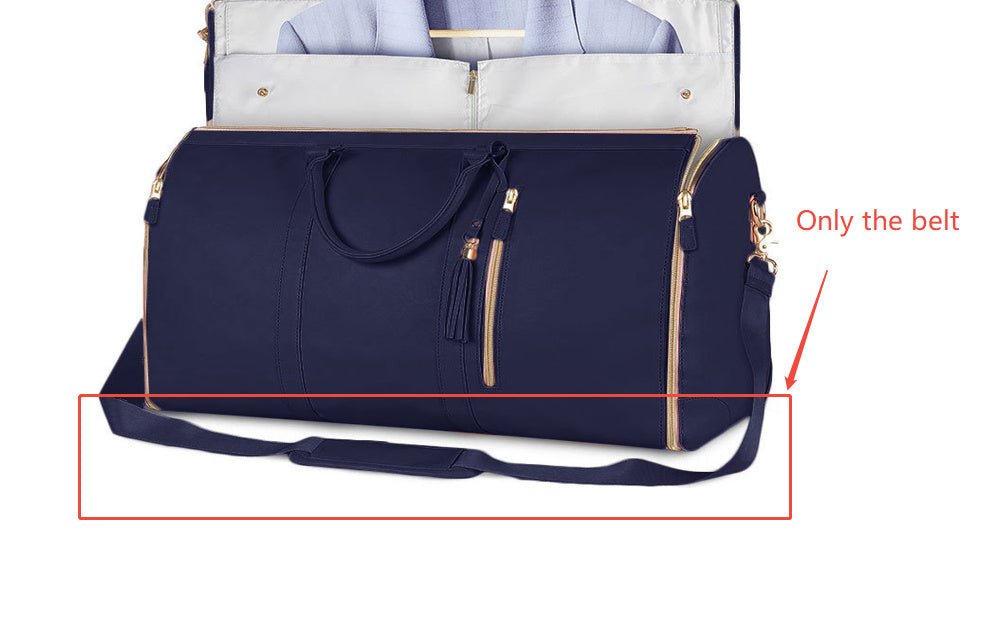 Large Capacity Travel Duffle Bag Women's Handbag Folding Suit Bag Waterproof Clothes Totes - Sherryi
