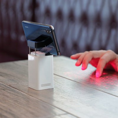 LEING FST Virtual Laser Keyboard Bluetooth Wireless Projector Phone Keyboard For Computer Pad Laptop With Mouse Function - Sherryi