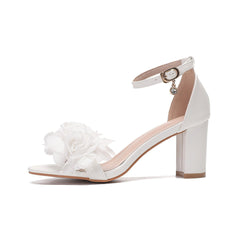 Plus Size Chunky Heel Sandals - Sherryi
