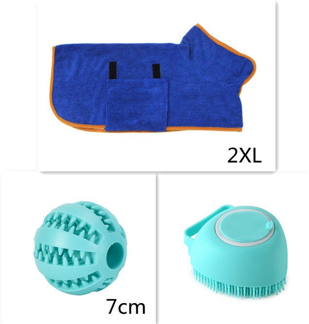Silicone Dog Bath Massage Gloves - Sherryi