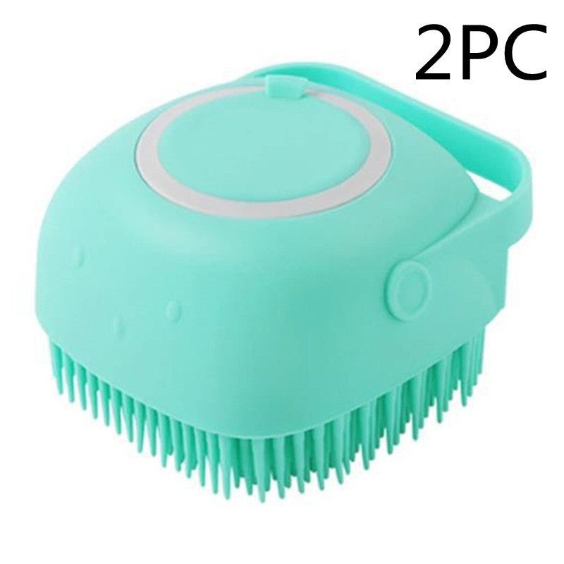 Silicone Dog Bath Massage Gloves - Sherryi