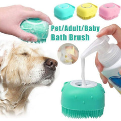 Silicone Dog Bath Massage Gloves - Sherryi