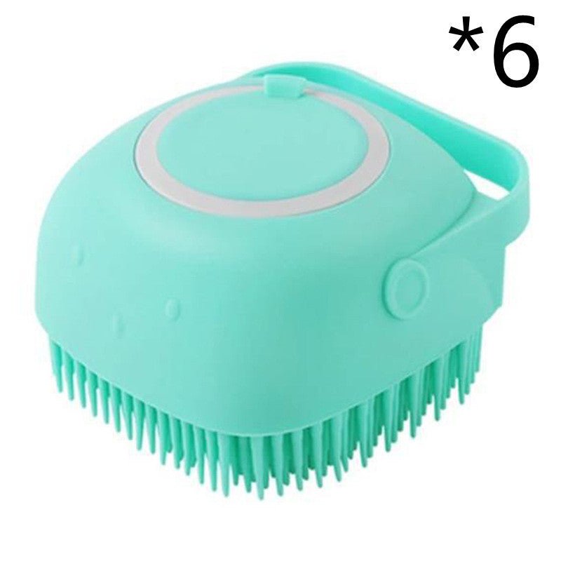 Silicone Dog Bath Massage Gloves - Sherryi